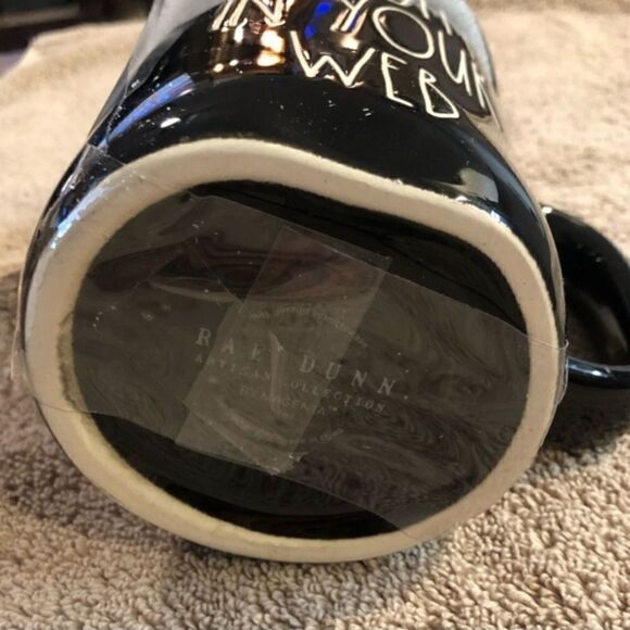 Rae Dunn Caught in Your Web Figural Mug - Picture 2 of 3